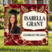 Graduation Signs - Premium Burgundy Celebrate - Yardsigns.com YardSigns.com