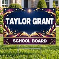 School Board - Premium Inspire Achievement - Yardsigns.com YardSigns.com