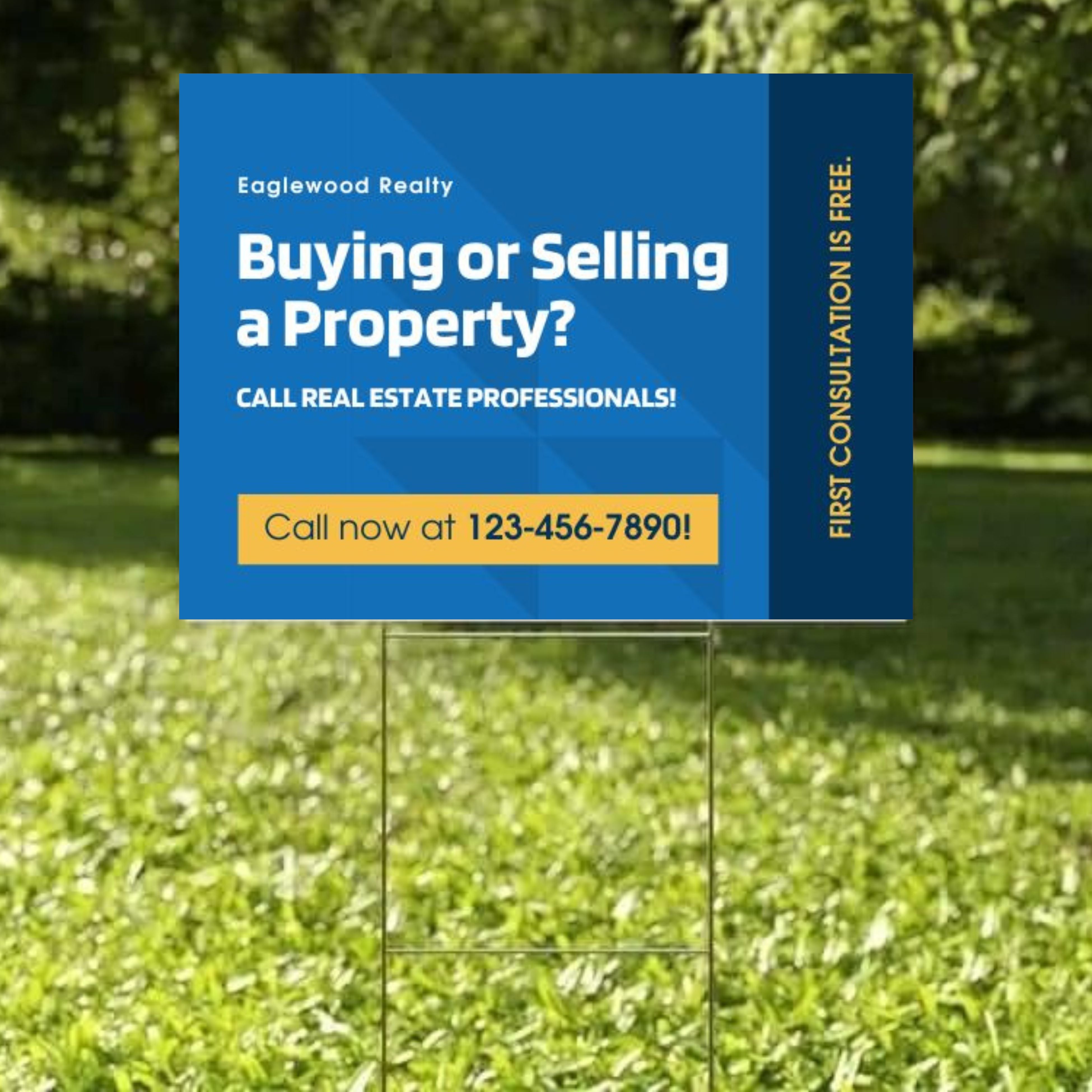 Real Estate Sign