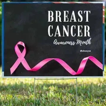 Awareness - Breast Cancer - YardSign - YardSigns.com