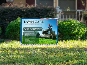 Commercial - Lawn Care - YardSign - YardSigns.com