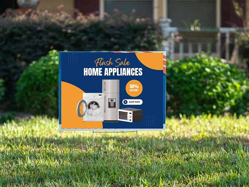 Storefront - Home Appliances - YardSign - YardSigns.com