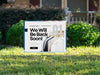 Business Signs - We'll Be Back Soon - YardSign - YardSigns.com