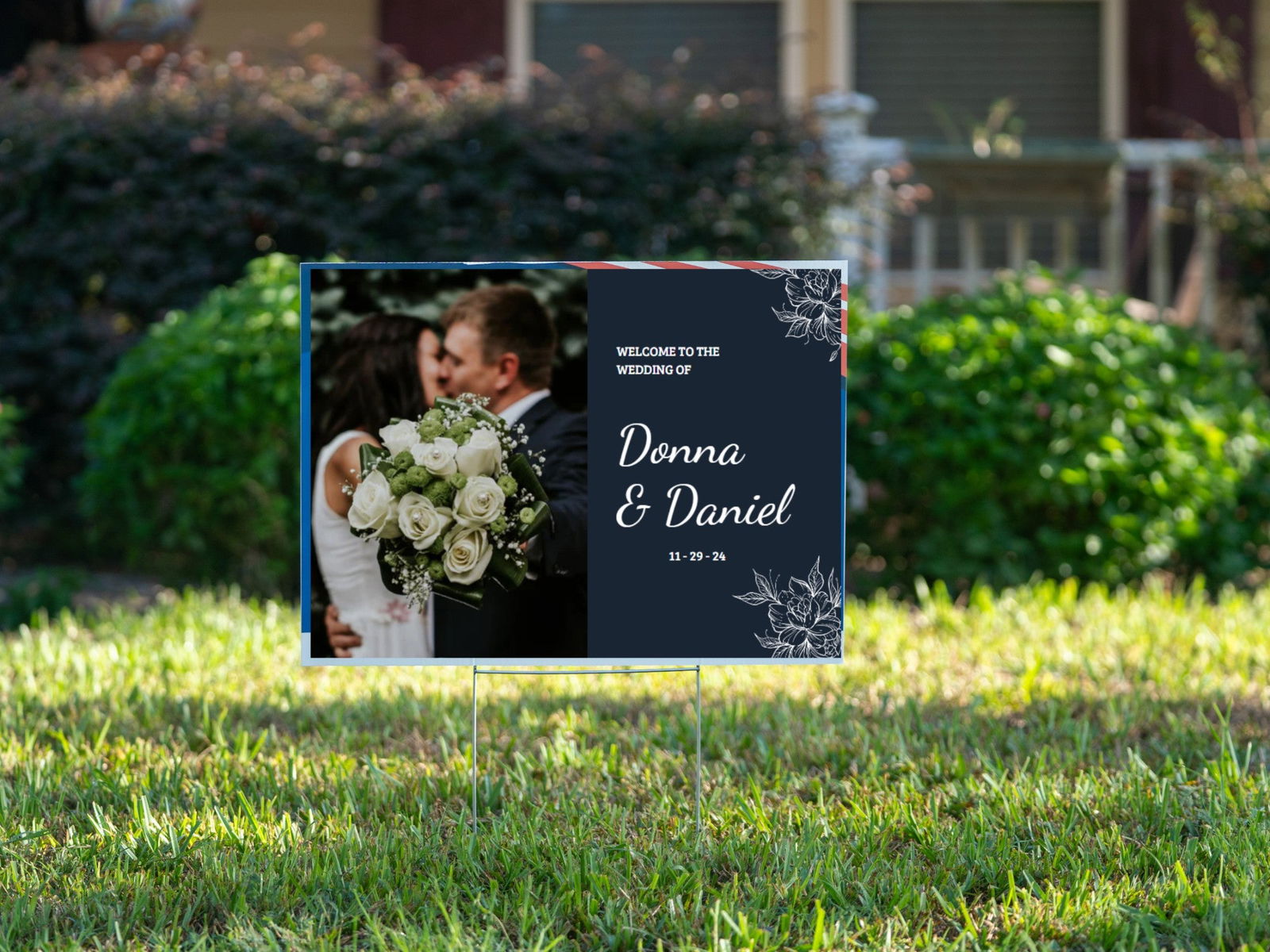 Celebration - Wedding - YardSign - YardSigns.com