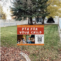PTA - For Your Child YardSigns.com