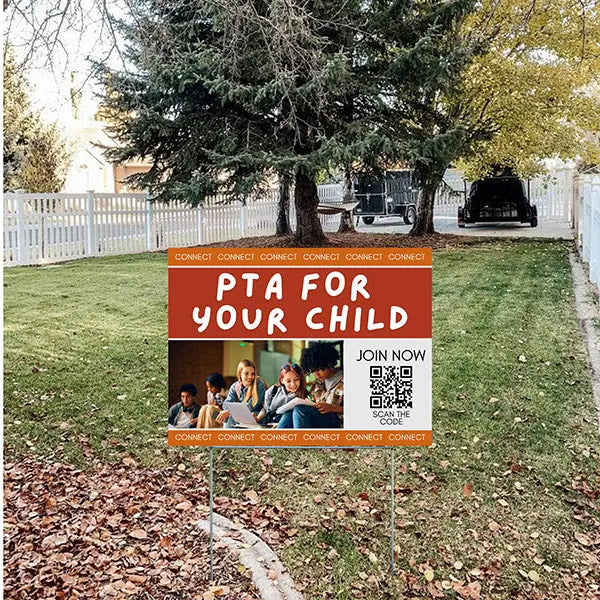 PTA - For Your Child YardSigns.com