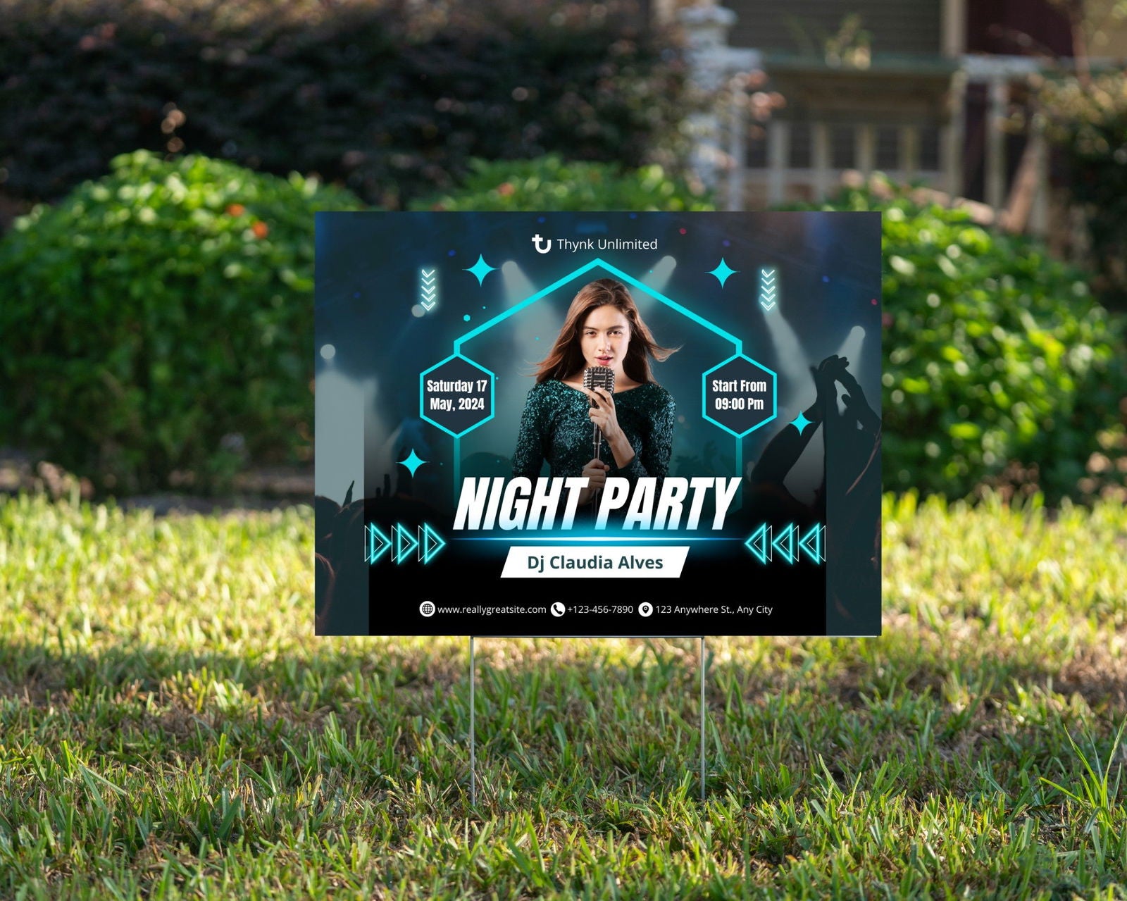 Party Signs 1 - YardSign - YardSigns.com