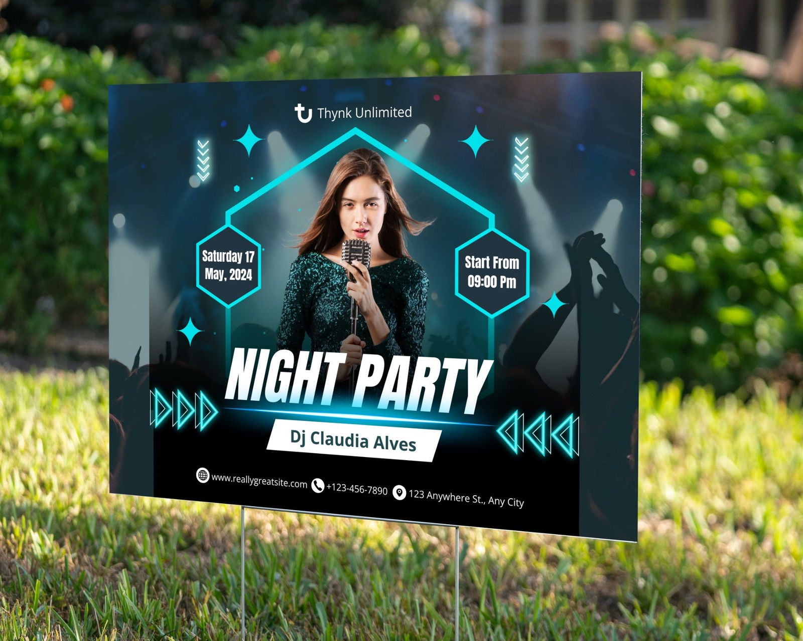 Party Signs 1 - YardSign - YardSigns.com