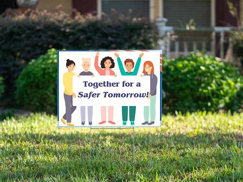 Political - Slogan 2 - YardSign - YardSigns.com