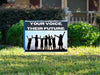 Advocacy Campaign - Your Voice - YardSign - YardSigns.com