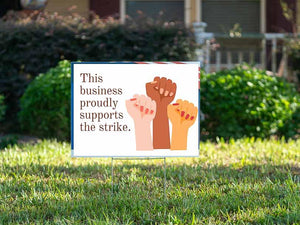 Movement Signs - Protest 2 - YardSign - YardSigns.com