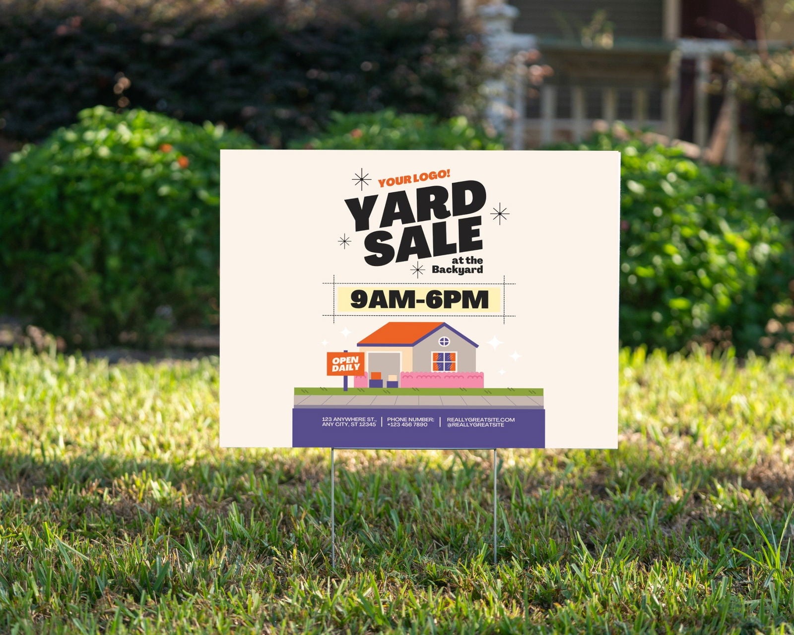 Yard Sale 1 - YardSign - YardSigns.com