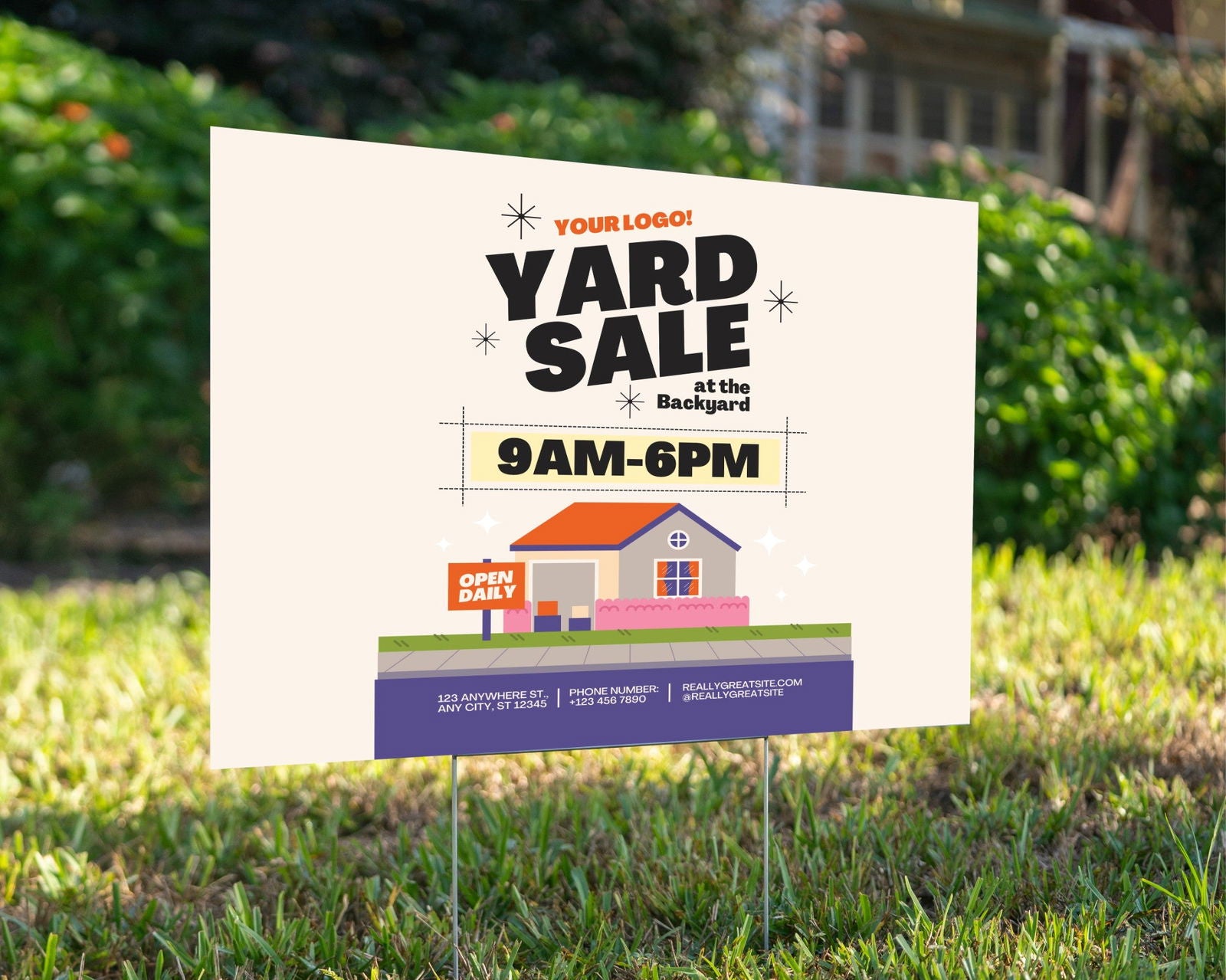 Yard Sale 1 - YardSign - YardSigns.com