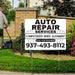 Auto Repair - Computerized Wheel Alignment YardSigns.com