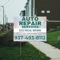 Auto Repair - Electrical Repairs YardSigns.com