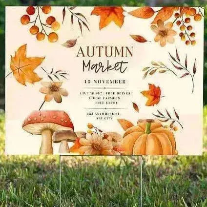 Autumn 3 - YardSign - YardSigns.com