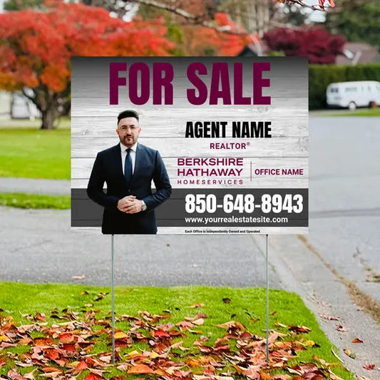 Real Estate - Berkshire Hathaway Home Services - For Sale 1 YardSigns.com