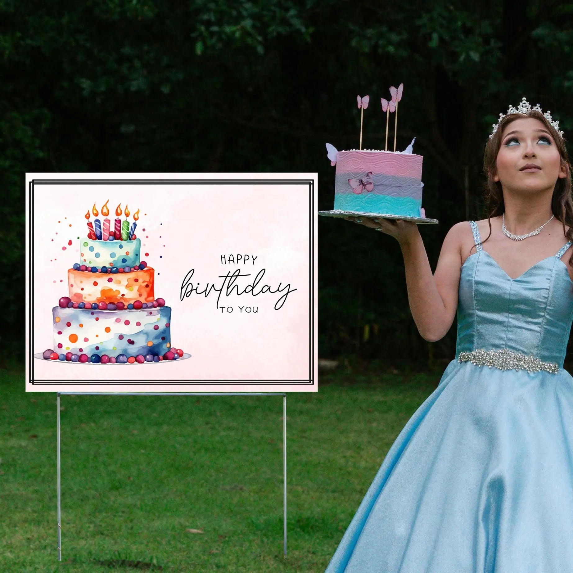Birthday Signs - Generic Banner YardSigns.com