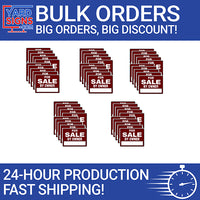 Bulk Signs - 50 Signs - YardSigns.com