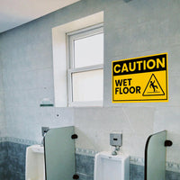 Caution Sign - Wet Floor YardSigns.com