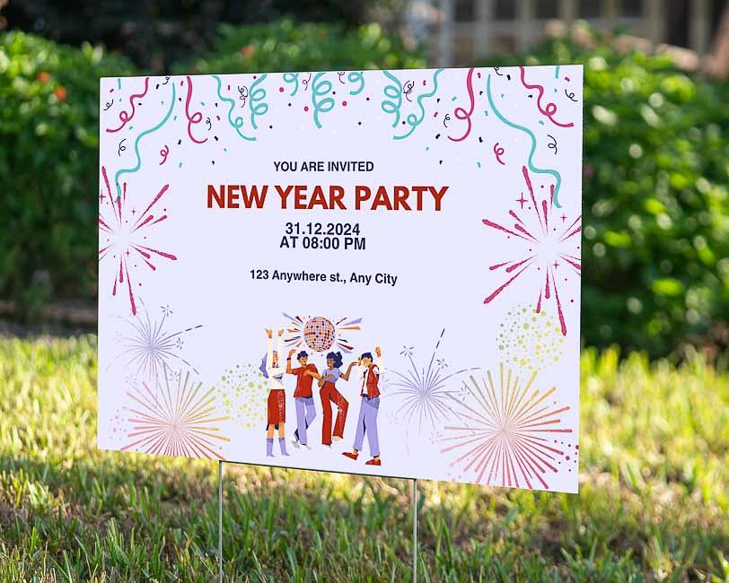 Celebration - YardSign - YardSigns.com