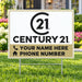 Real Estate - Century 21 - For Sale - Double Frame YardSigns.com