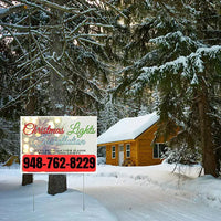 Holiday Signs - Christmas Lights - Let Us Brighten Your Season with Beautiful Lights! YardSigns.com