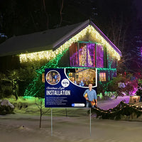 Holiday Signs - Christmas Lights - Lights Installation YardSigns.com