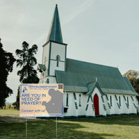 Church Signs - Faith Hope Love -Are You in Need of Prayer?