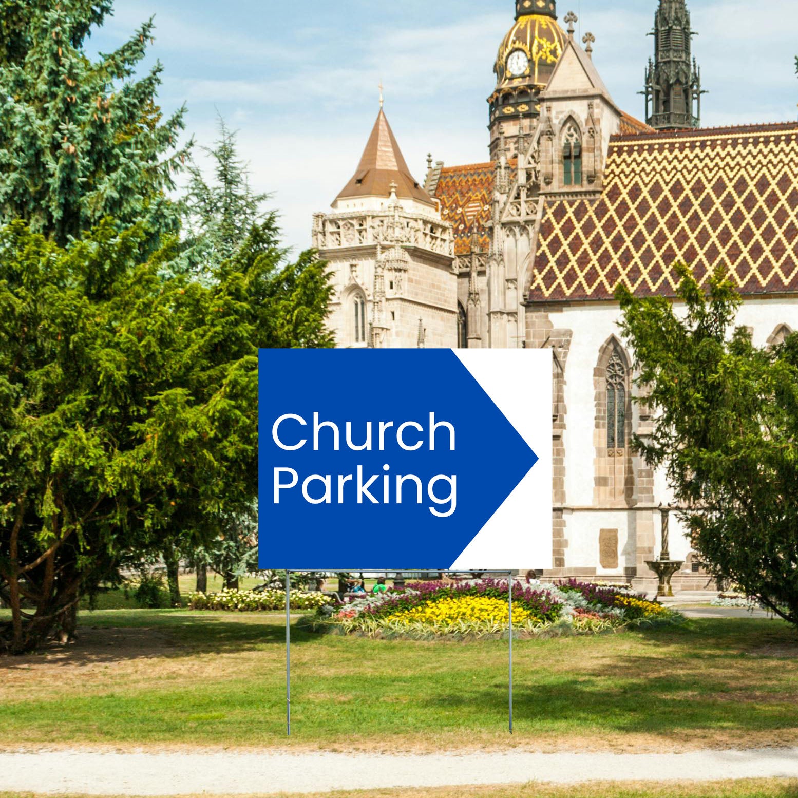 Church Signs - Parking