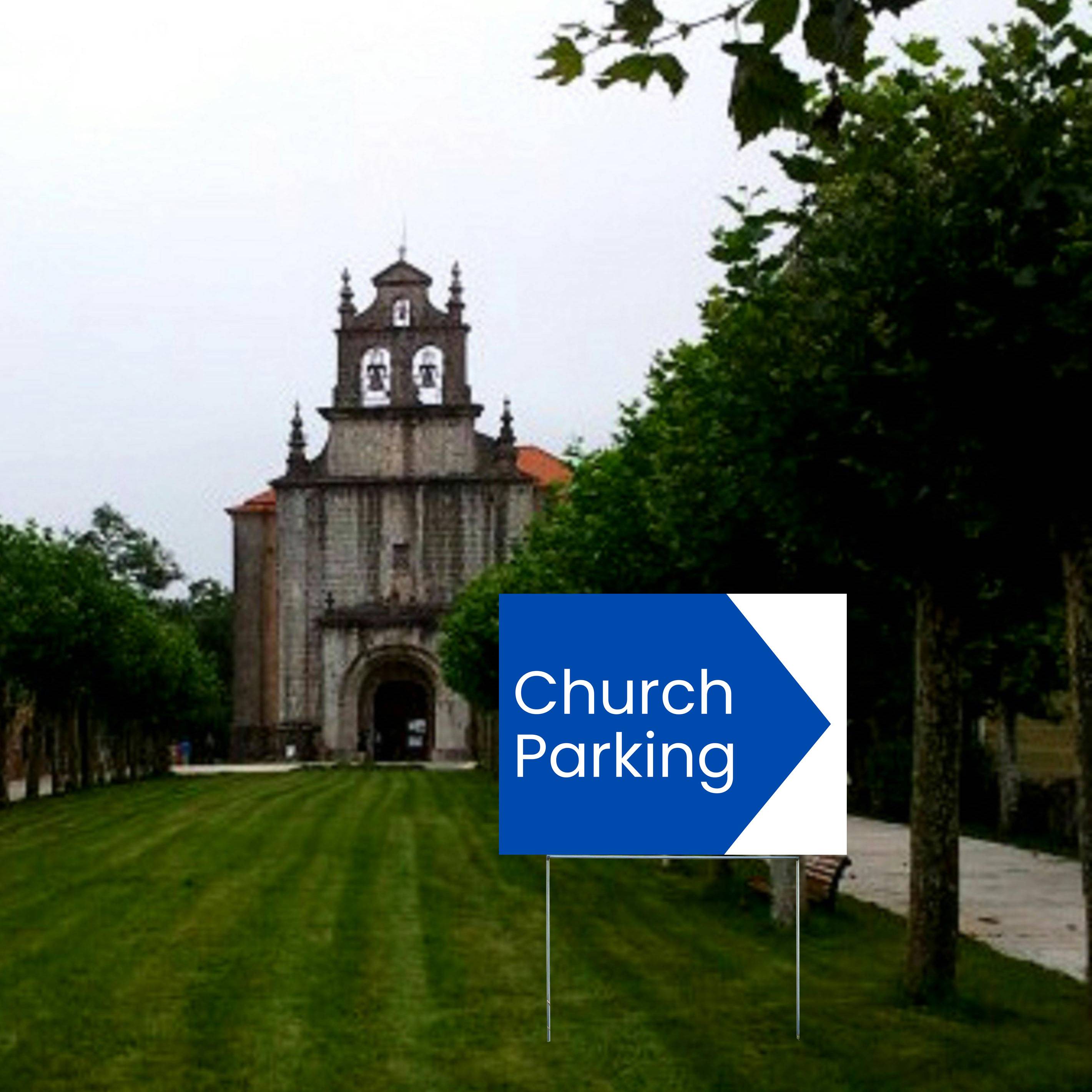 Church Signs - Parking