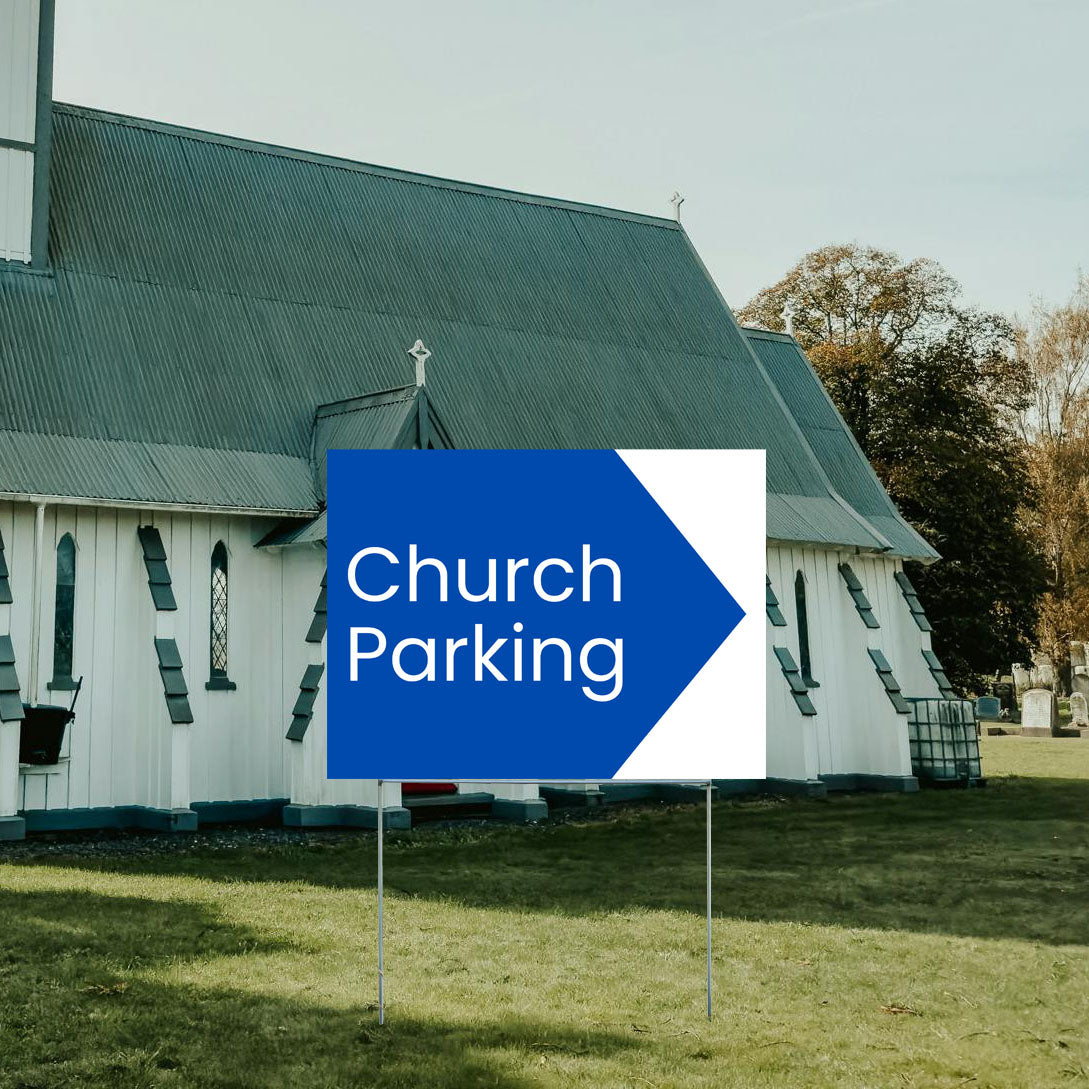 Church Signs - Parking