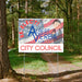 City Council - Re-Elect - YardSigns.com
