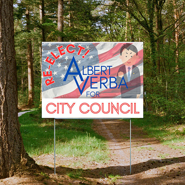 City Council - Re-Elect - YardSigns.com