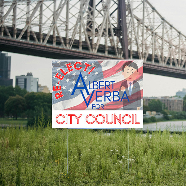 City Council - Re-Elect - YardSigns.com