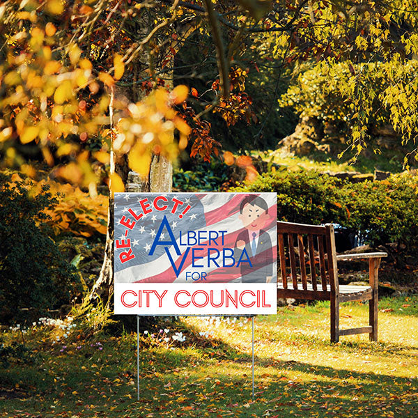 City Council - Re-Elect - YardSigns.com