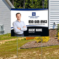 Real Estate - Coldwell Banker - Realtor 1 YardSigns.com