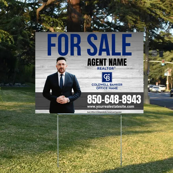 Real Estate - Coldwell Banker - For Sale 1 YardSigns.com