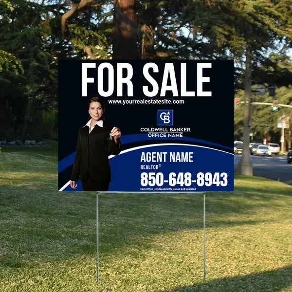 Real Estate - Coldwell Banker - For Sale 2 YardSigns.com