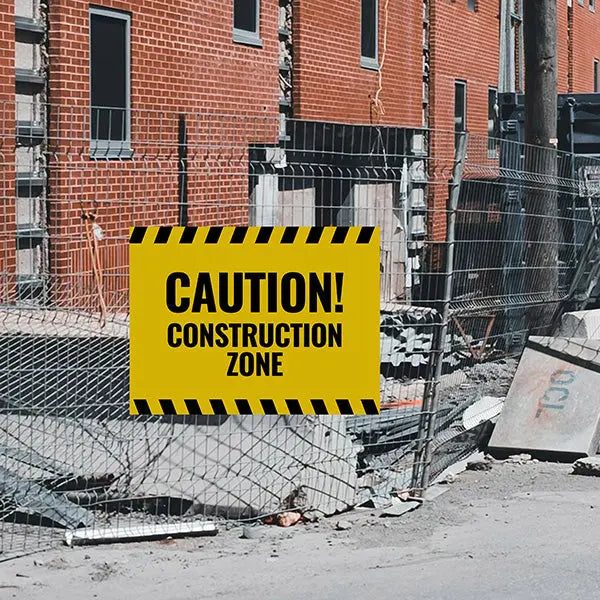 Construction Sign - Caution YardSigns.com