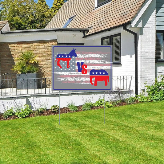 Democrat Signs - Democrat VS Republican YardSigns.com