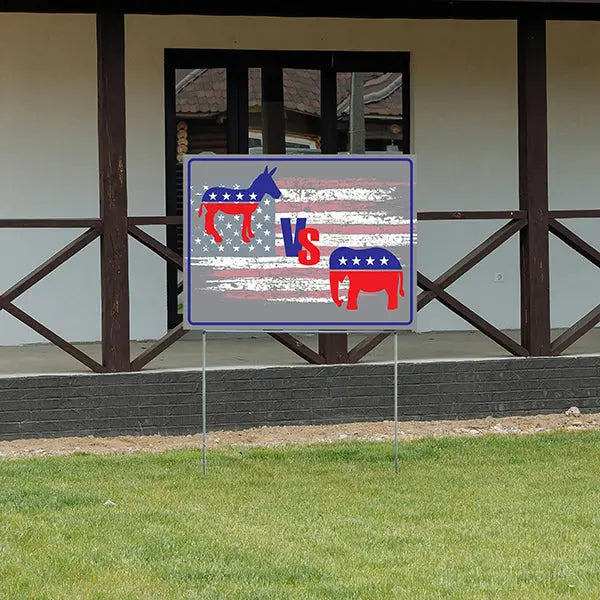 Democrat Signs - Democrat VS Republican YardSigns.com