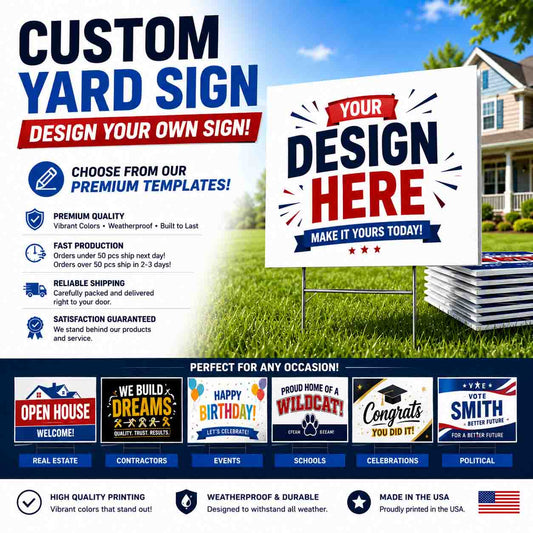 Custom Yard Sign YardSigns.com