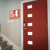 Directions - No Exit YardSigns.com