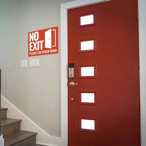 Directions - No Exit YardSigns.com