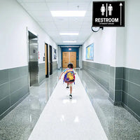 Directions - Restrooms YardSigns.com