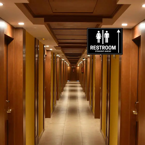 Directions - Restrooms YardSigns.com