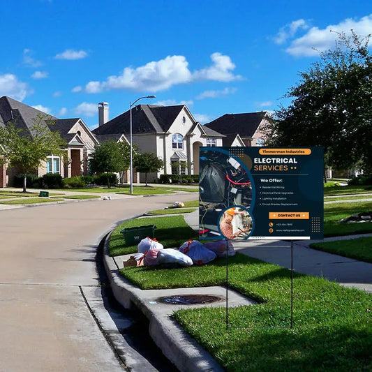 Electricians - Electrical Panel & Circuit Breaker Services YardSigns.com