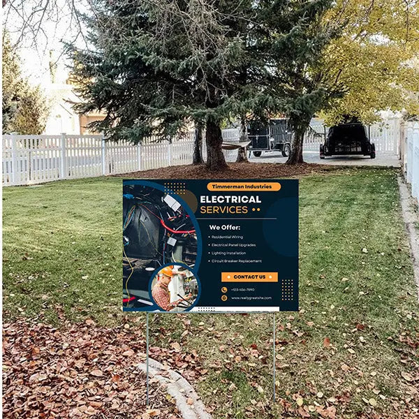 Electricians - Electrical Panel & Circuit Breaker Services YardSigns.com