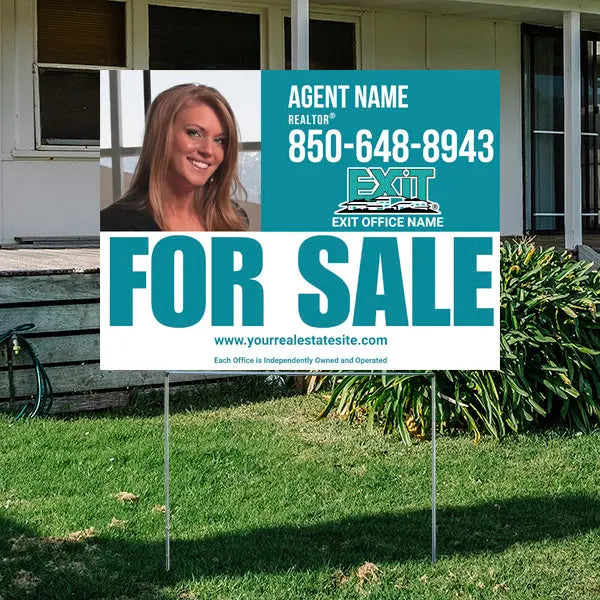 Real Estate - Exit Realty - For Sale 1 YardSigns.com